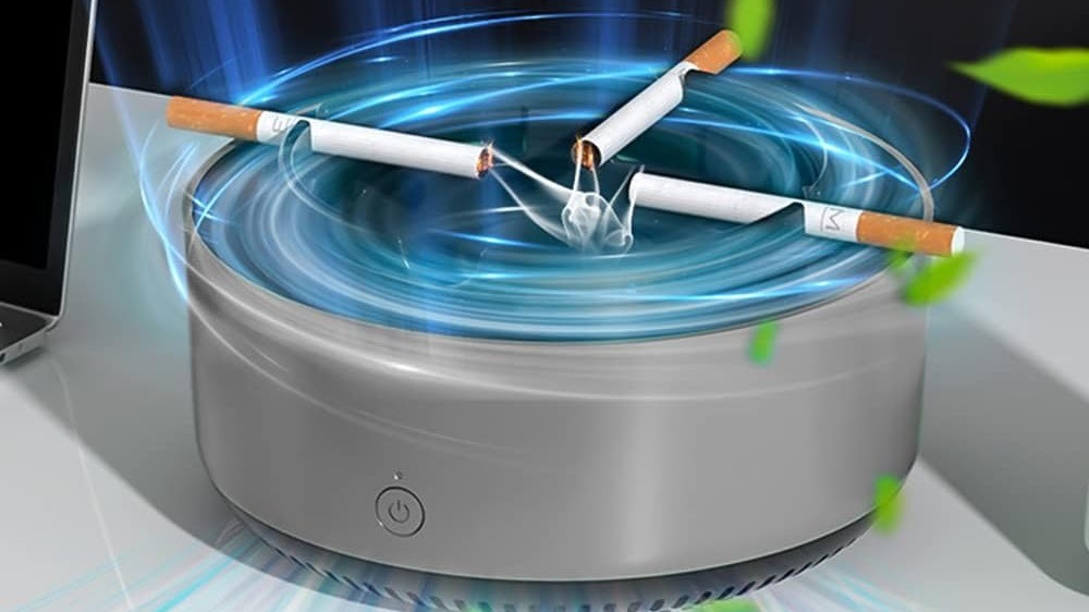 Miniatura 2 de CENICERO PURIFICADOR DE AIRE